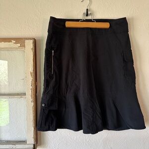 COPY - Royal Robbins Casual Skirt - Very Dark Navy / Black, Size 8
